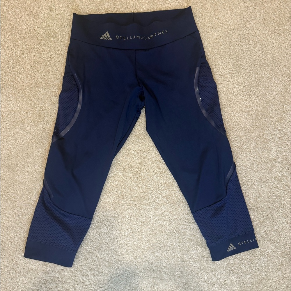 Navy Adidas Stella McCartney Women’s Leggings Size S